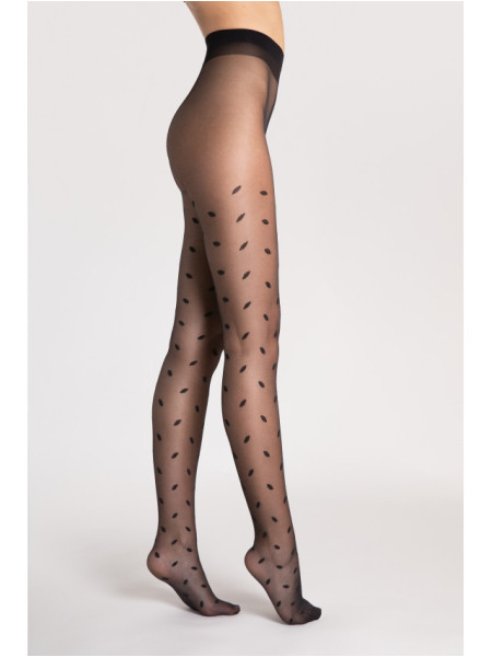 Collants à pois à motifs Fiore Sandy 15 DEN