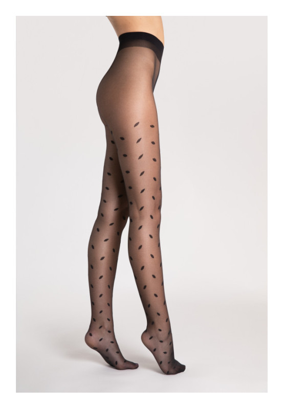 Collants à pois à motifs Fiore Sandy 15 DEN