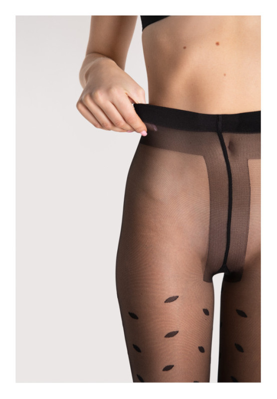 Collants à pois à motifs Fiore Sandy 15 DEN