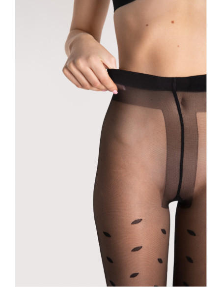 Collants à pois à motifs Fiore Sandy 15 DEN
