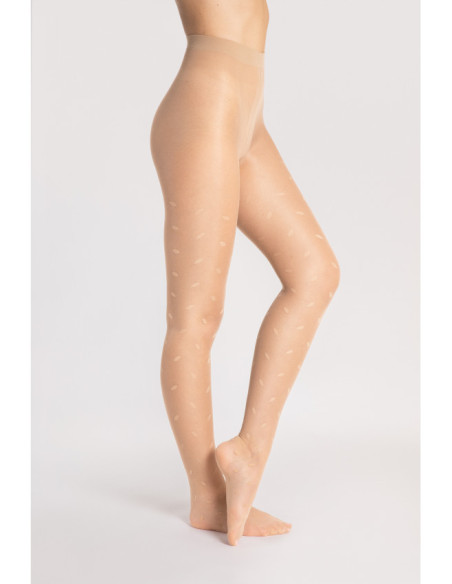 Collants à pois à motifs Fiore Sandy 15 DEN
