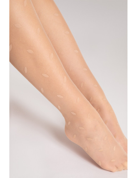 Collants à pois à motifs Fiore Sandy 15 DEN