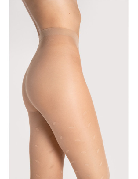 Collants à pois à motifs Fiore Sandy 15 DEN