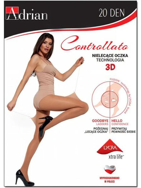 Collants Adrian Controllata en maille non volante 20 den