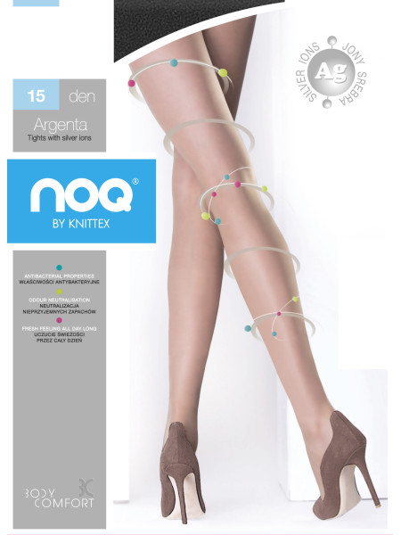Collants NOQ Silver Ion 40 DEN en microfibre