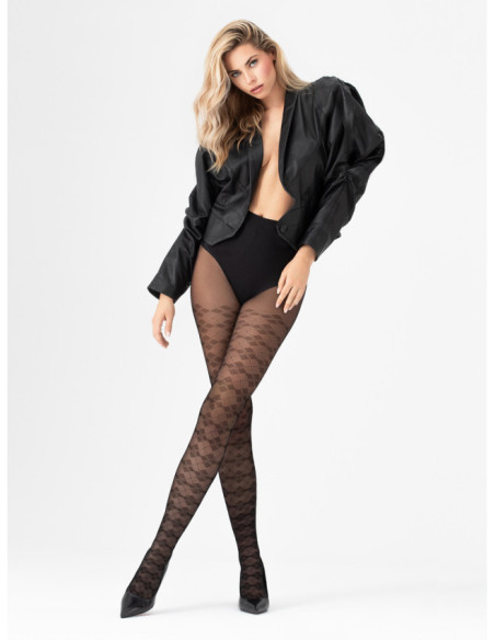 Collants à carreaux pour femme Fiore Oxford 20 DEN