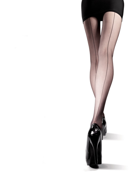 Collants NOQ Iga à coutures lisses 20 DEN