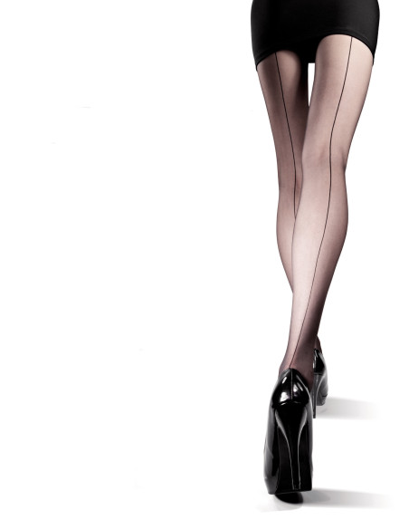 Collants NOQ Iga à coutures lisses 20 DEN