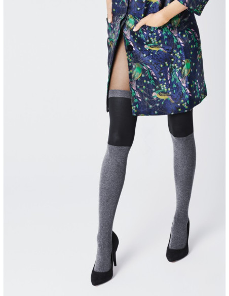 Collants imitant les bas opaques Fiore Piega 40 DEN