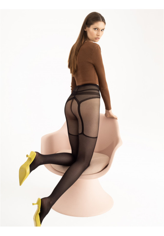 Collants femme imitant les bas Fiore Sublime 30 DEN