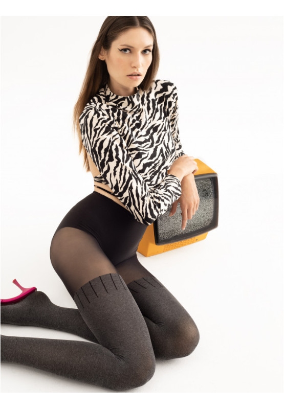 Collants Fiore Stay Tuned 60 DEN mélangés effet bas