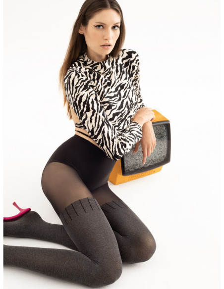 Collants Fiore Stay Tuned 60 DEN mélangés effet bas