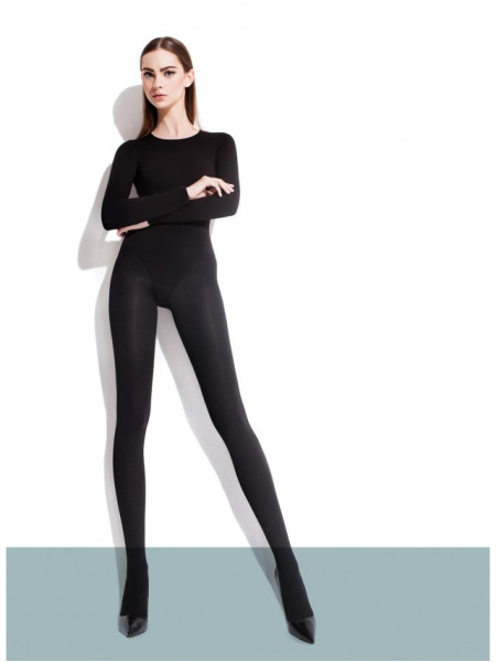 Collants opaques lisses noirs Fiore Olga 100 DEN