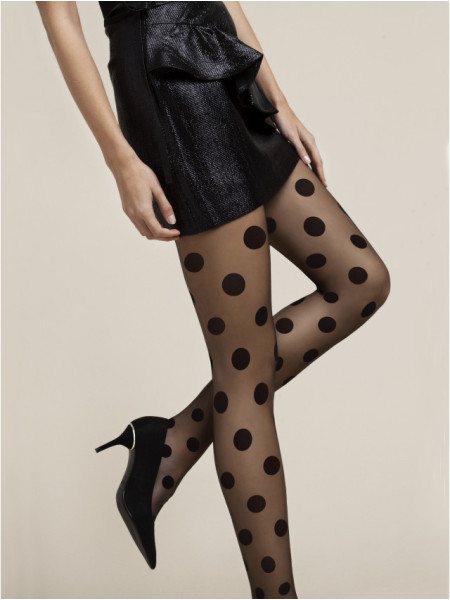 Collants à pois Fiore Giulietta 20 den 2
