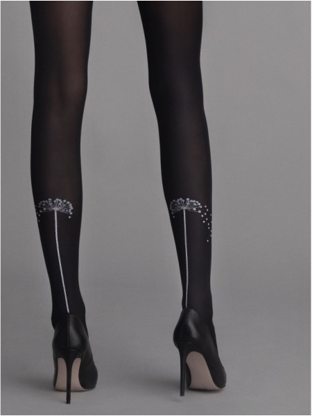 Collants en microfibre Fiore Dandelion 40 deniers avec couture
