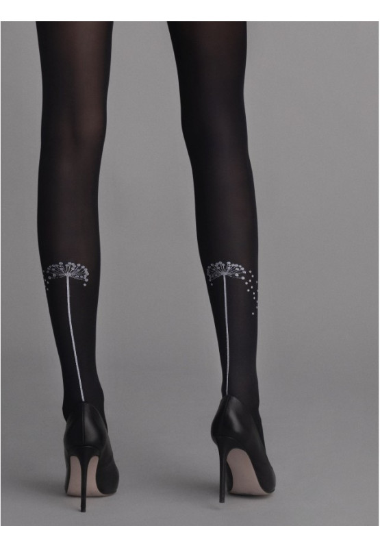 Collants en microfibre Fiore Dandelion 40 deniers avec couture