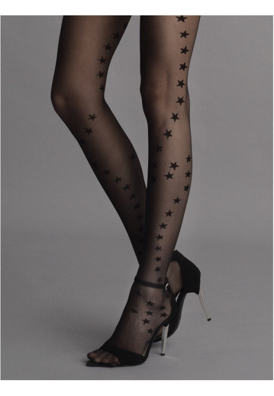 Collants lisses pour femme avec étoiles Fiore 20den