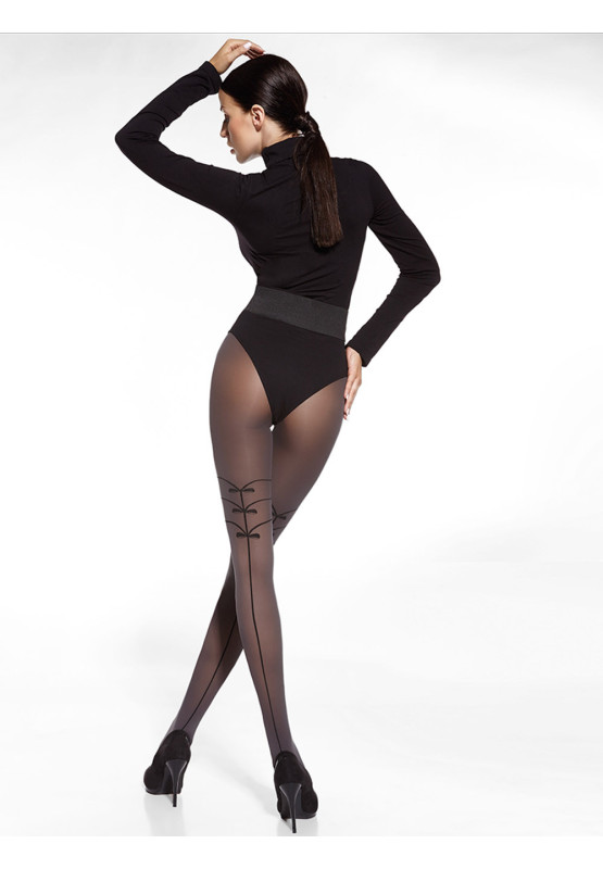 Collants Adrian 40 den couture Kaia au dos
