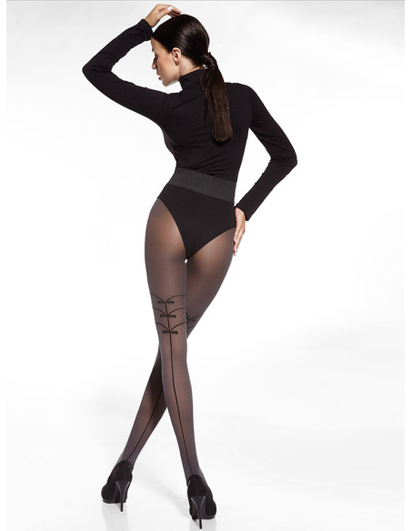 Collants Adrian 40 den couture Kaia au dos