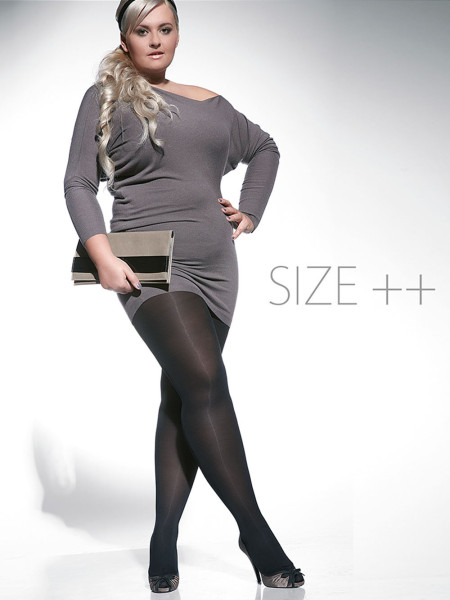 Collants grande taille Amy Adrian 60 deniers