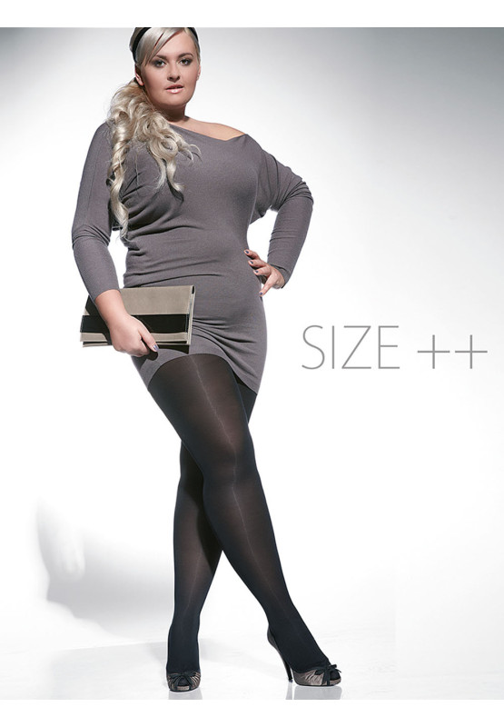 Collants grande taille Amy Adrian 60 deniers