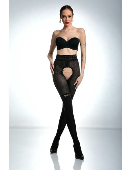 Collants ouverts Amour Cat Girl pour femmes