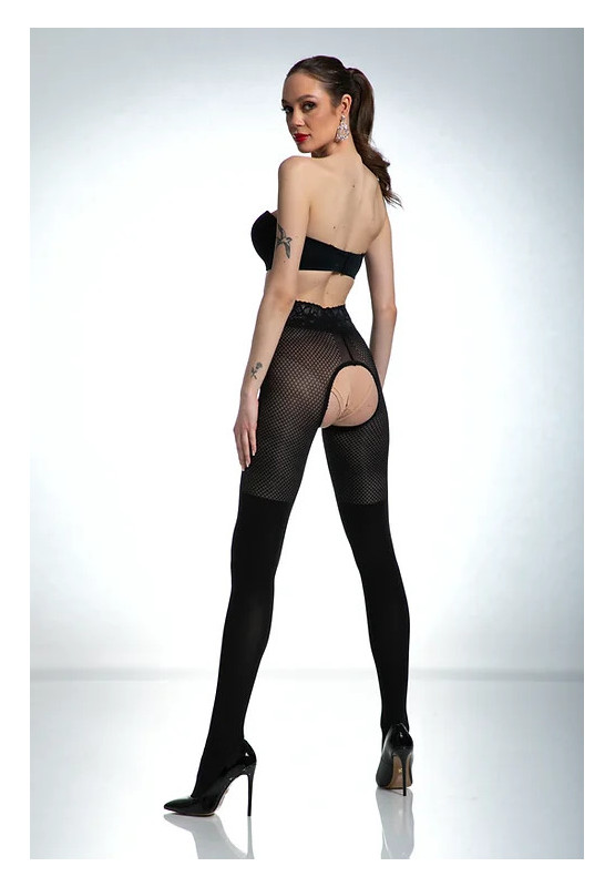 Collants ouverts Amour Cat Girl pour femmes