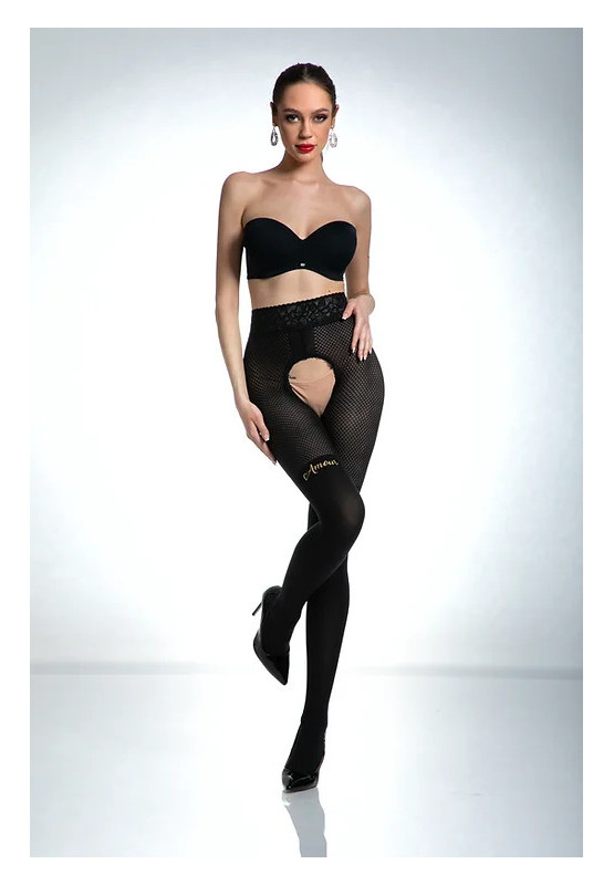 Collants ouverts Amour Cat Girl pour femmes