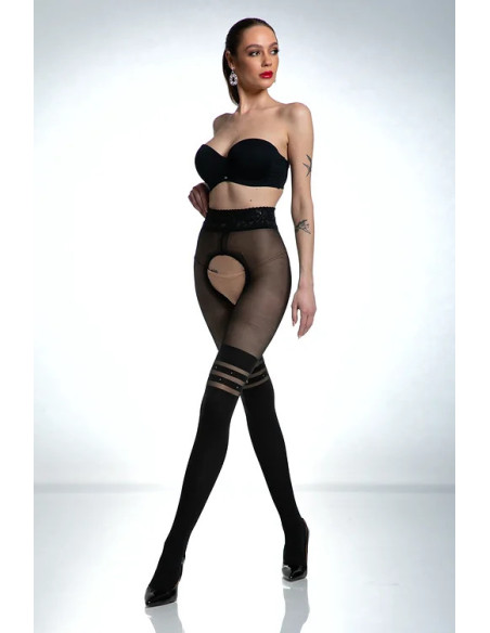 Collants ouverts Venus Amour Venus 60-30 DEN