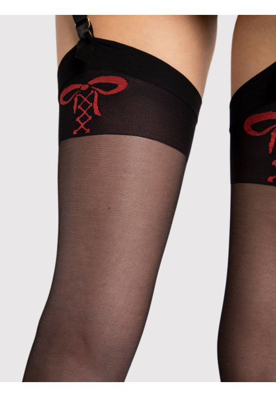Fiore Incontra 20 DEN à nœud rouge