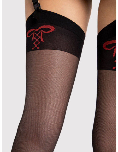 Fiore Incontra 20 DEN à nœud rouge