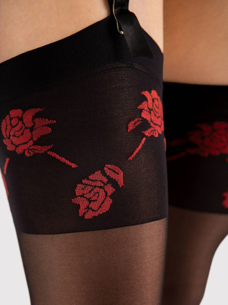 Bas taille sensuels Fiore Sabado avec revers 2