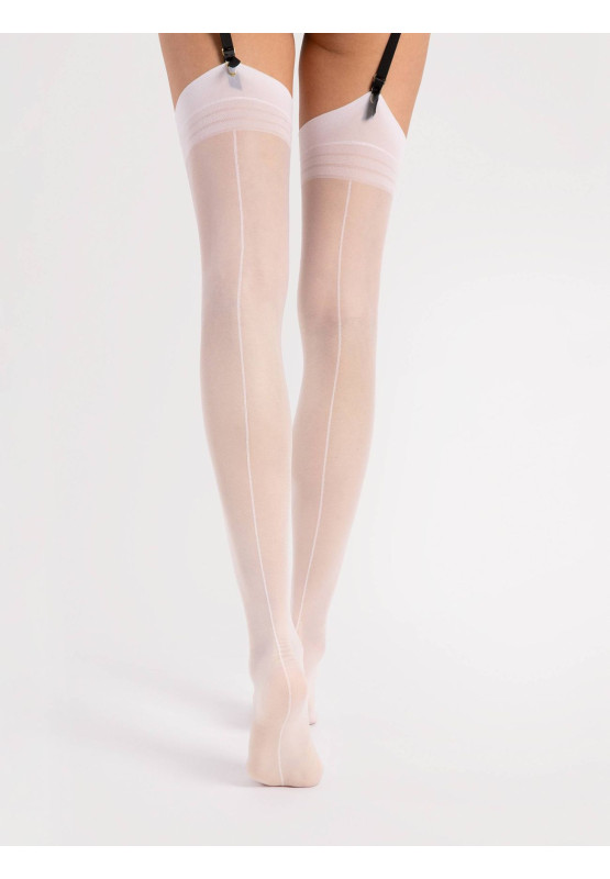 Bas taille haute Fiore Marlena avec couture verticale