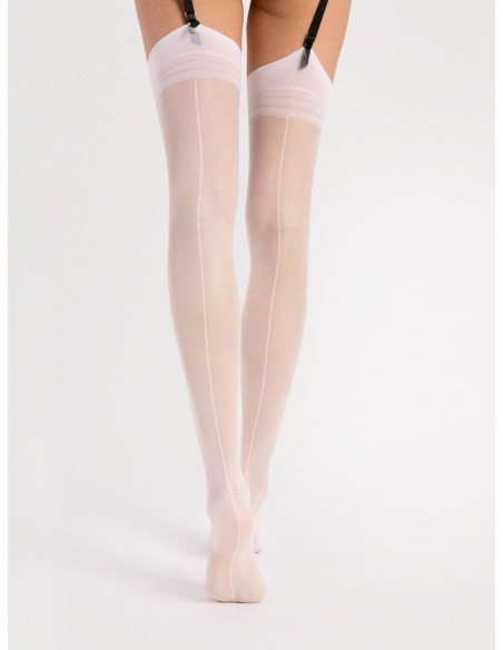 Bas taille haute Fiore Marlena avec couture verticale