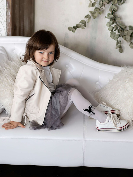 Collants enfant danseuse avec une danseuse 40 den