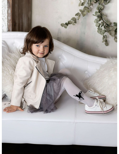 Collants enfant danseuse avec une danseuse 40 den