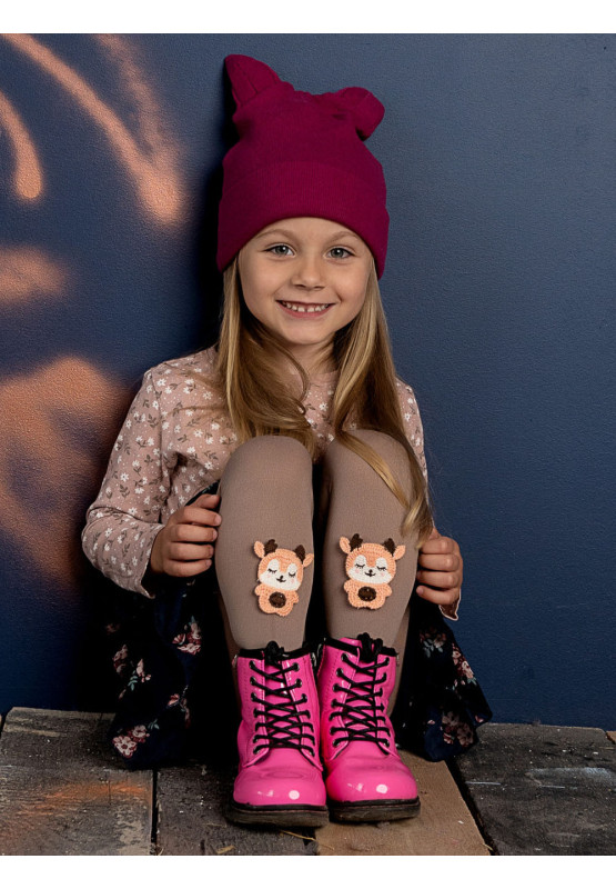 Collants pour filles NOQ Elkie Teddy Bear