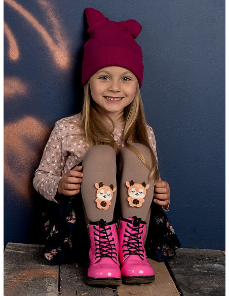 Collants pour filles NOQ Elkie Teddy Bear