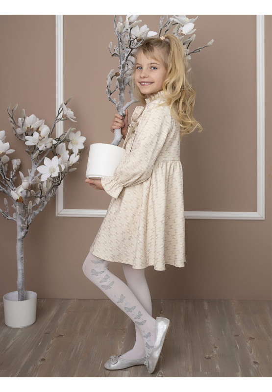 Collants enfant Iris avec papillons 40 den