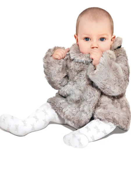 Collants enfant NOQ Milenka papillons petites tailles