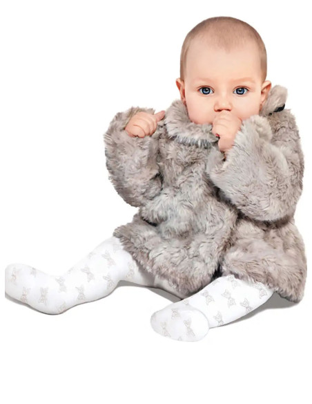 Collants enfant NOQ Milenka papillons petites tailles