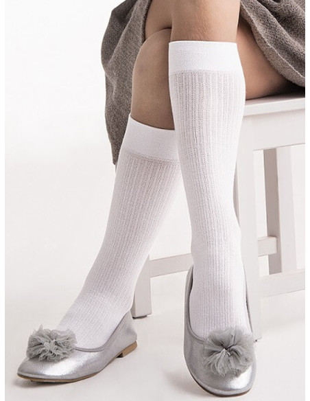 Chaussettes hautes pour filles en viscose Molly