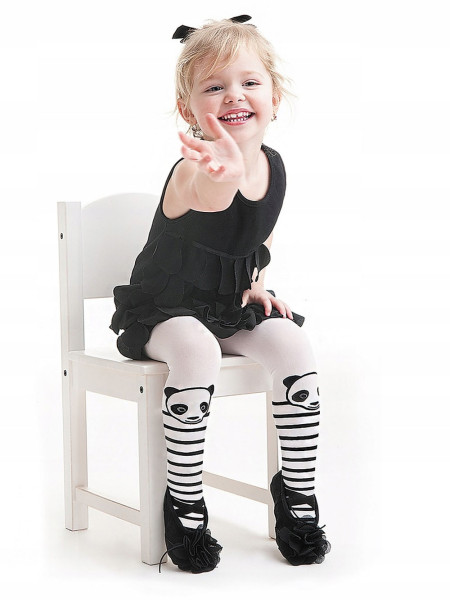 Collants pour bébés NOQ Panda 40 den