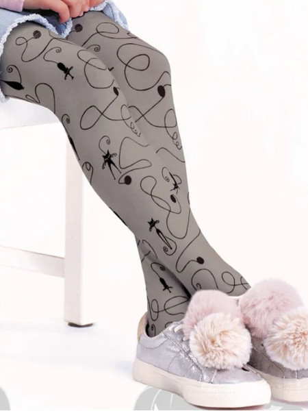 Collants enfant NOQ Halloween Cats 40 DEN