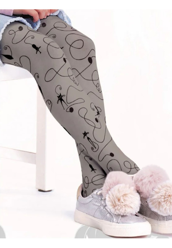 Collants enfant NOQ Halloween Cats 40 DEN