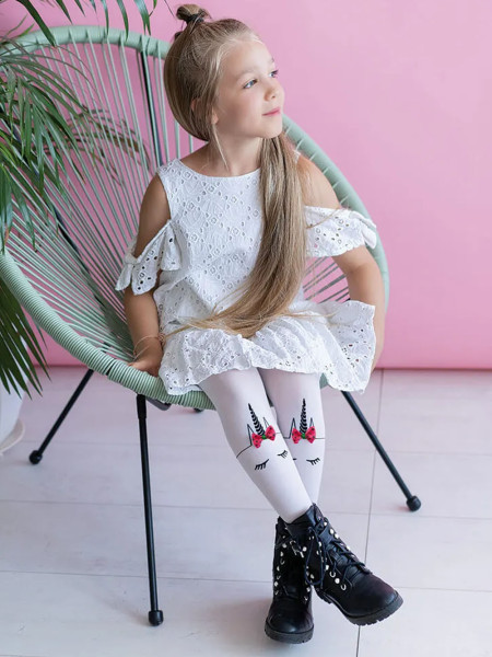 Collants pour enfants avec une licorne LICORNE