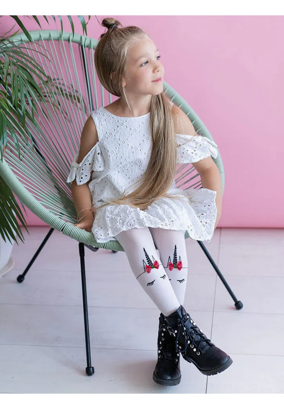 Collants pour enfants avec une licorne LICORNE